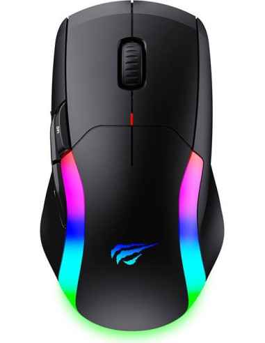 Bezprzewodowa mysz gamingowa Havit MS959W RGB 1200-10000 DPI