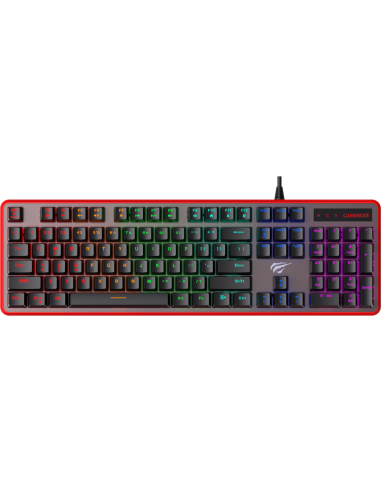 Klawiatura Mechaniczna Gamingowa Havit KB865L RGB (czarna)