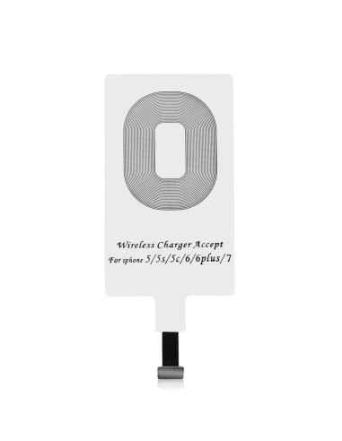 Adapter do ładowania bezprzewodowego Lightning Qi Choetech WP-IP biały