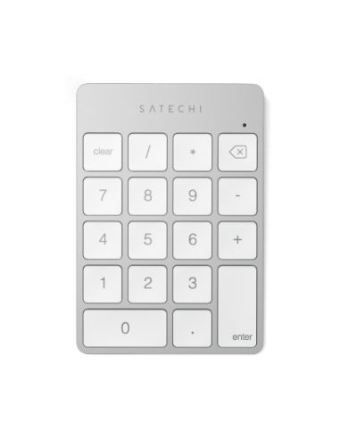 Bezprzewodowa klawiatura numeryczna Satechi Slim Wireless Keypad Aluminium Bluetooth (silver)