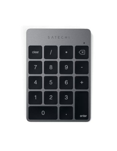 Bezprzewodowa klawiatura numeryczna Satechi Slim Wireless Keypad Aluminium Bluetooth (space gray)