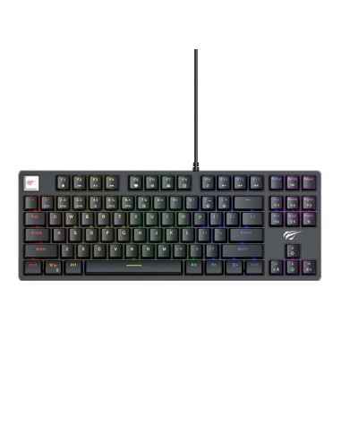 Klawiatura mechaniczna gamingowa Havit KB890L RGB czarna