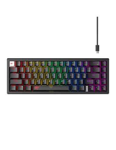 Klawiatura gamingowa HAVIT KB874L RGB czarna