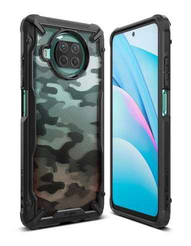 Etui Ringke Fusion-X Design Xiaomi Mi 10T Lite 5G/Mi 10i 5G Camo (Moro) Black