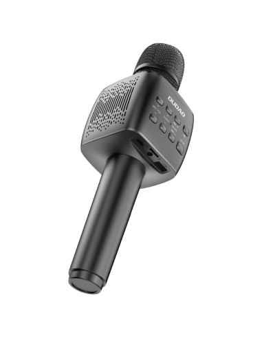 Dudao bezprzewodowy mikrofon do karaoke Bluetooth 5.0 czarny (Y16S)