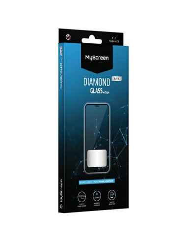 Szkło hartowane MyScreen Diamond Glass Edge Lite Full Glue Motorola Moto G04s czarmy/black