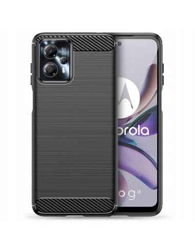 Etui Tech-Protect TPUCarbon Motorola Moto G13/G23 Black