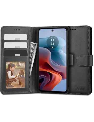 Etui Tech-Protect Wallet Motorola Moto G34 5G Black