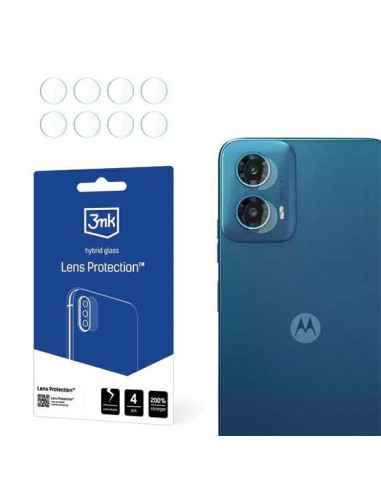 Szkło hybrydowe na obiektyw aparatu 3MK Lens Protect Motorola Moto G34 5G [4 PACK]