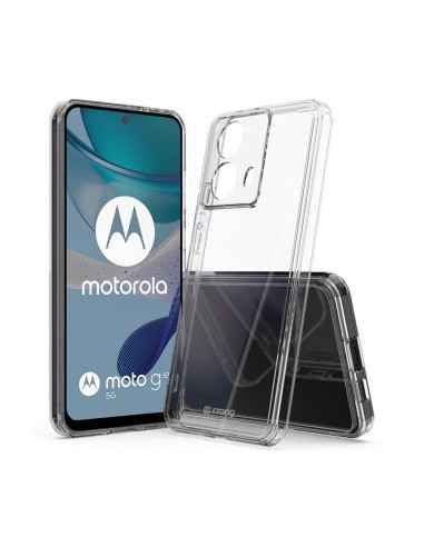 Etui Crong Crystal Shield Cover Motorola Moto G53 przezroczysty