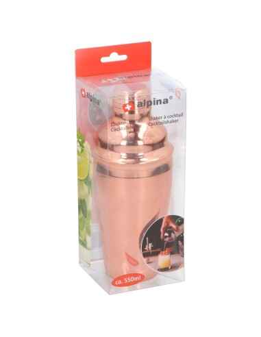 SHAKER DO KOKTAJLI 550ML ALPINA CZERWONE ZŁOTO