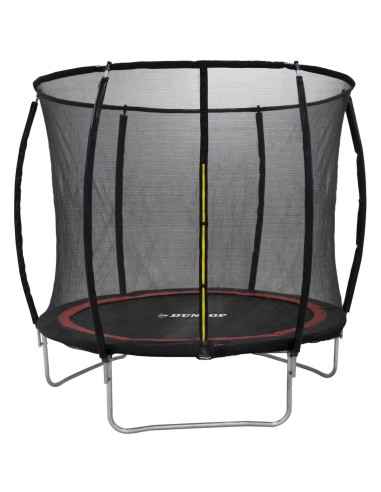 TRAMPOLINA DUNLOP PREMIUM Z SIATKĄ WEWNETRZNĄ fi427cm