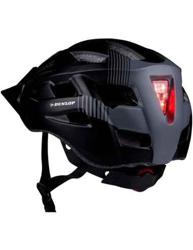 KASK ROWEROWY MTB DUNLOP 6xLED R.M