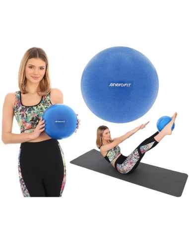 PIŁKA FITNESS PILATES 25CM NIEBIESKA ENERO FIT