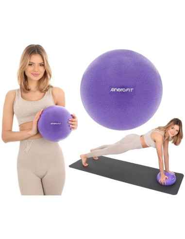 PIŁKA FITNESS PILATES 25CM FIOLETOWA ENERO FIT