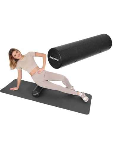 WAŁEK ROLLER FITNESS JOGA EPP CZARNY 15x90CM ENERO FIT