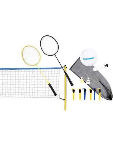 ZESTAW DO SIATKÓWKI I BADMINTON 7W1 SCATCH 310x168CM