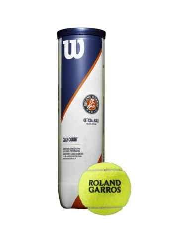 PIŁKI TENIS ZIEMNY WILSON ROLAND GARROS CLAY COURT KPL.4 SZT